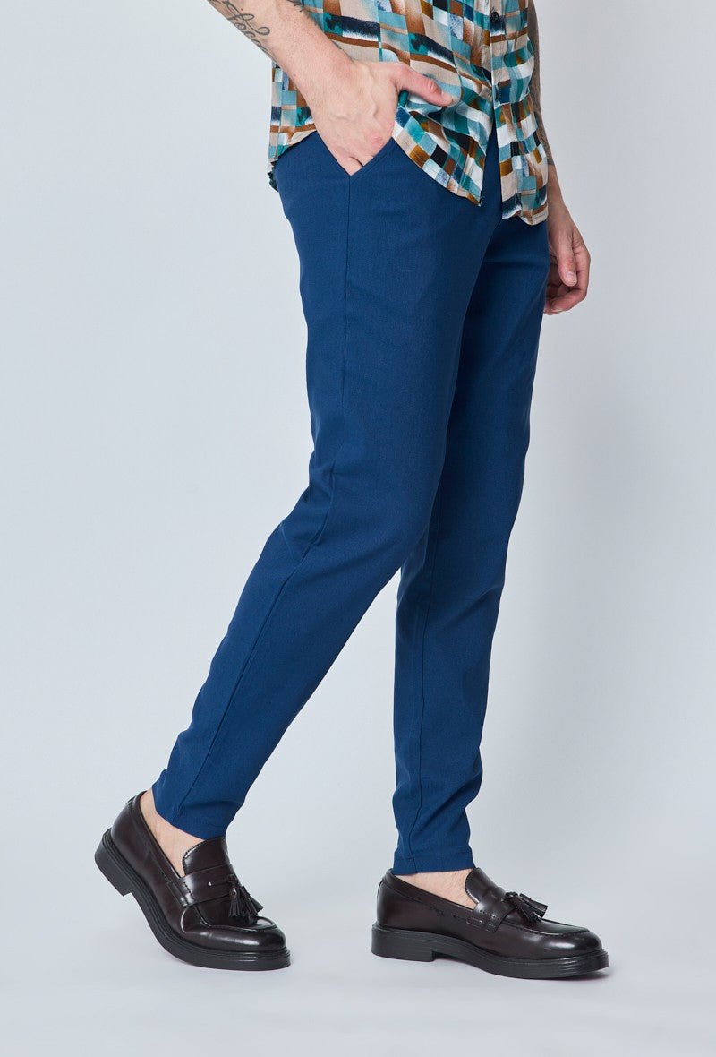 Pantalon chino classique uni - Frilivin