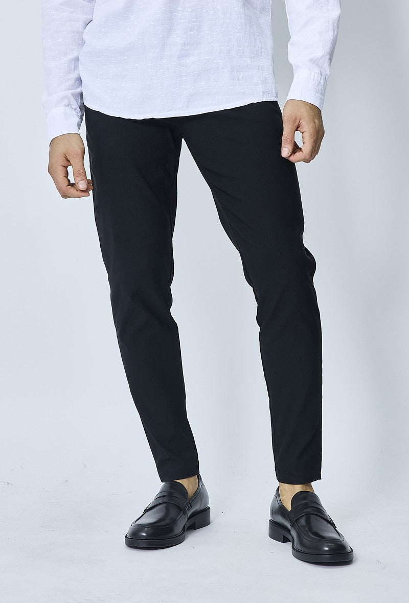 Pantalon chino classique uni - Frilivin