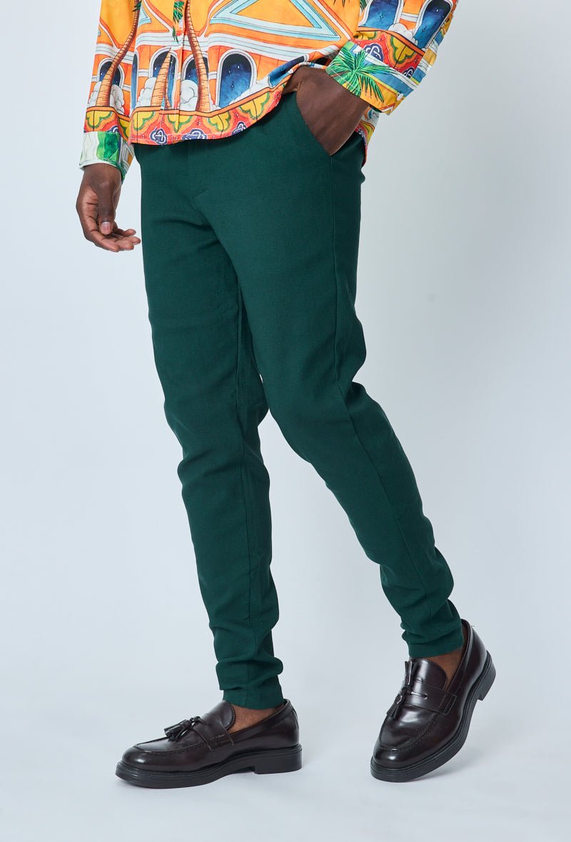 Pantalon chino classique uni - Frilivin