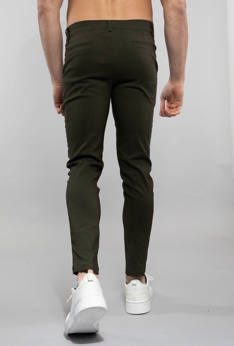 Pantalon chino slim - Frilivin