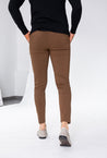 Pantalon chino tendance uni - Frilivin