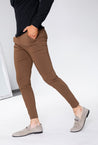 Pantalon chino tendance uni - Frilivin