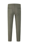 Pantalon chino uni avec glissière - Frilivin