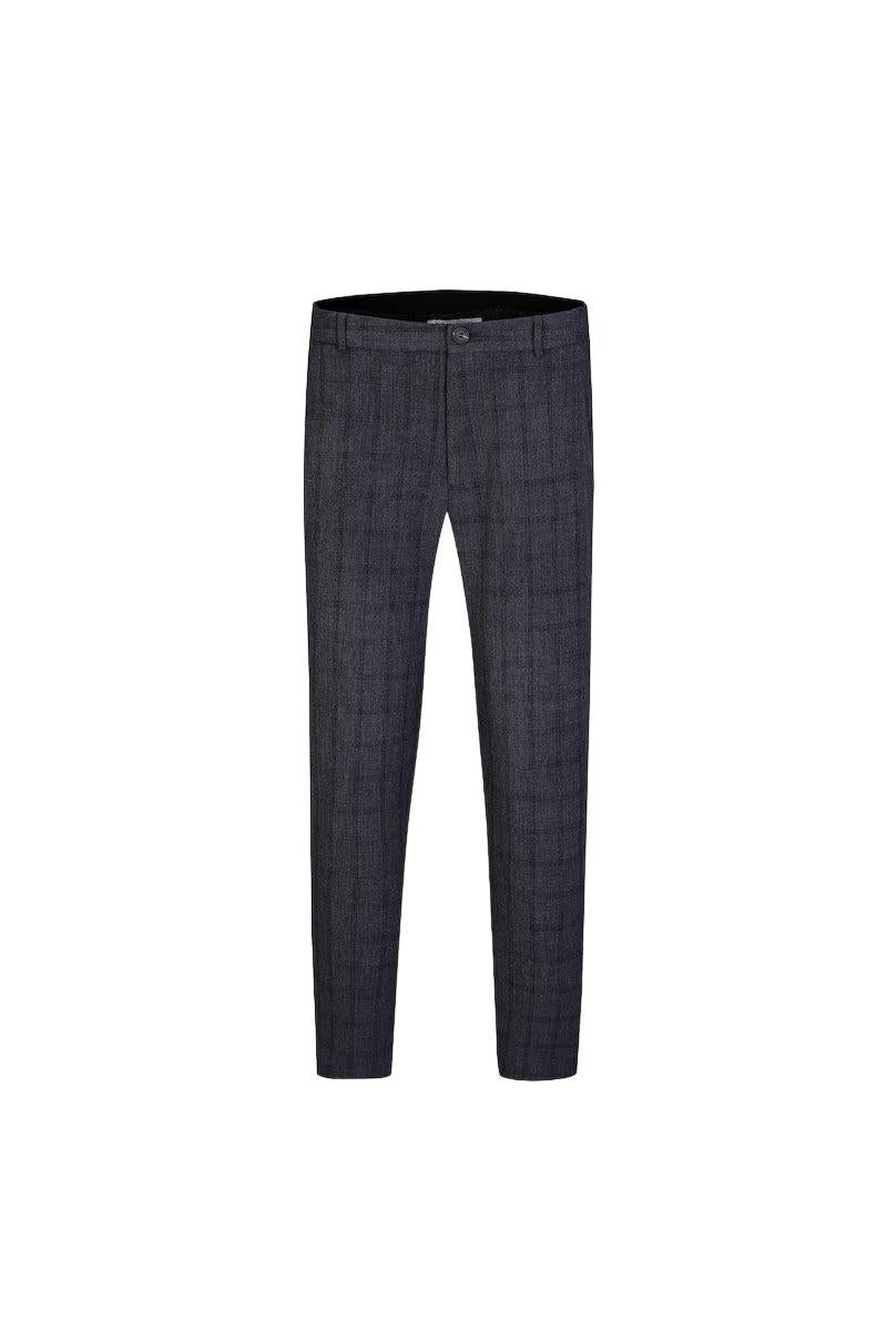 Pantalon classique chino à carreaux - Frilivin