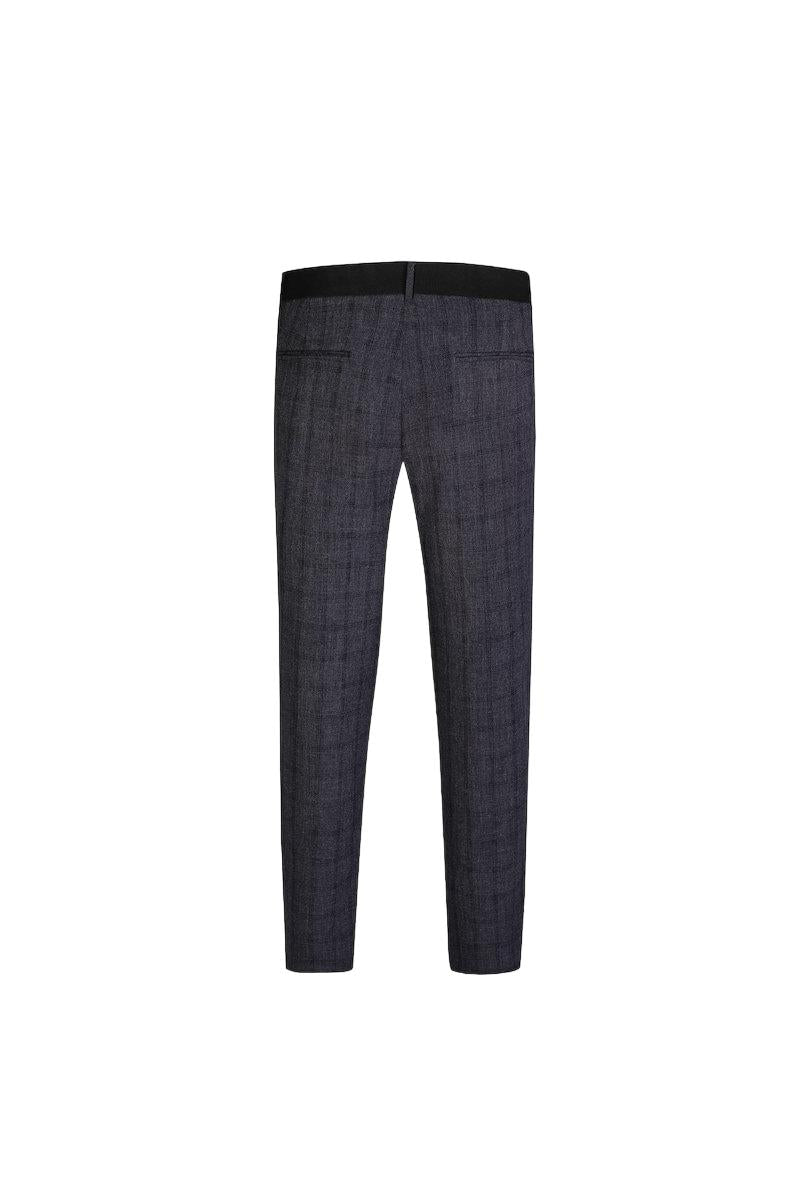 Pantalon classique chino à carreaux - Frilivin