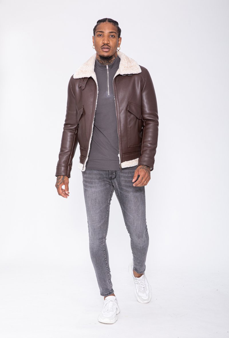Jacket fourrure hotsell
