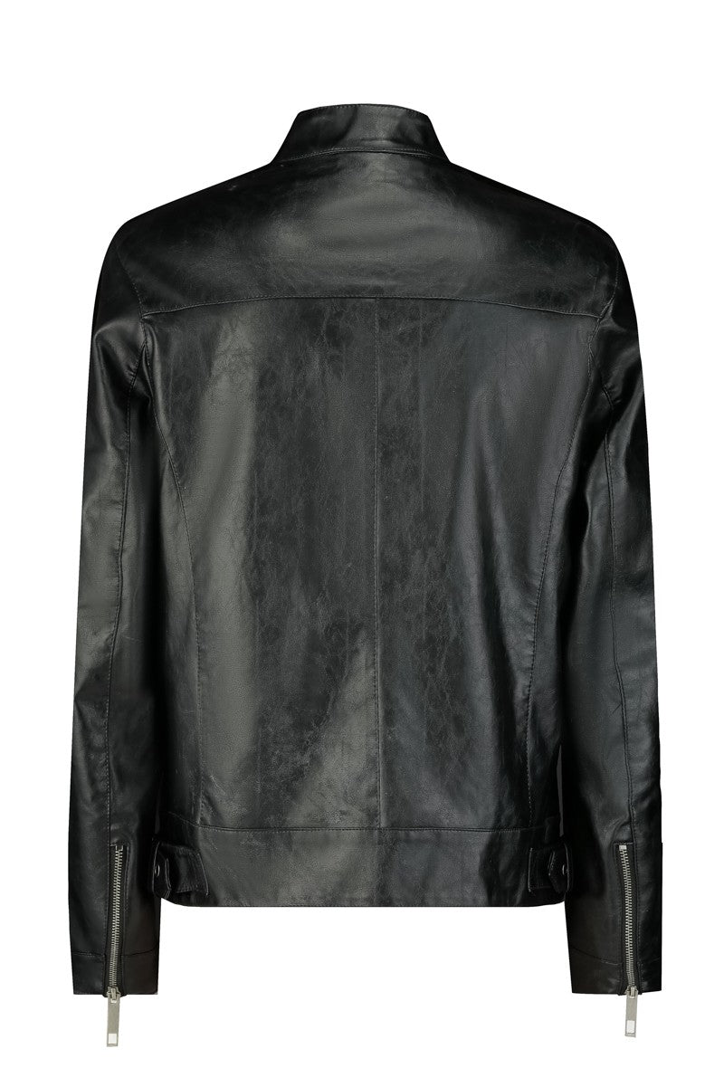 Blouson style biker - Frilivin