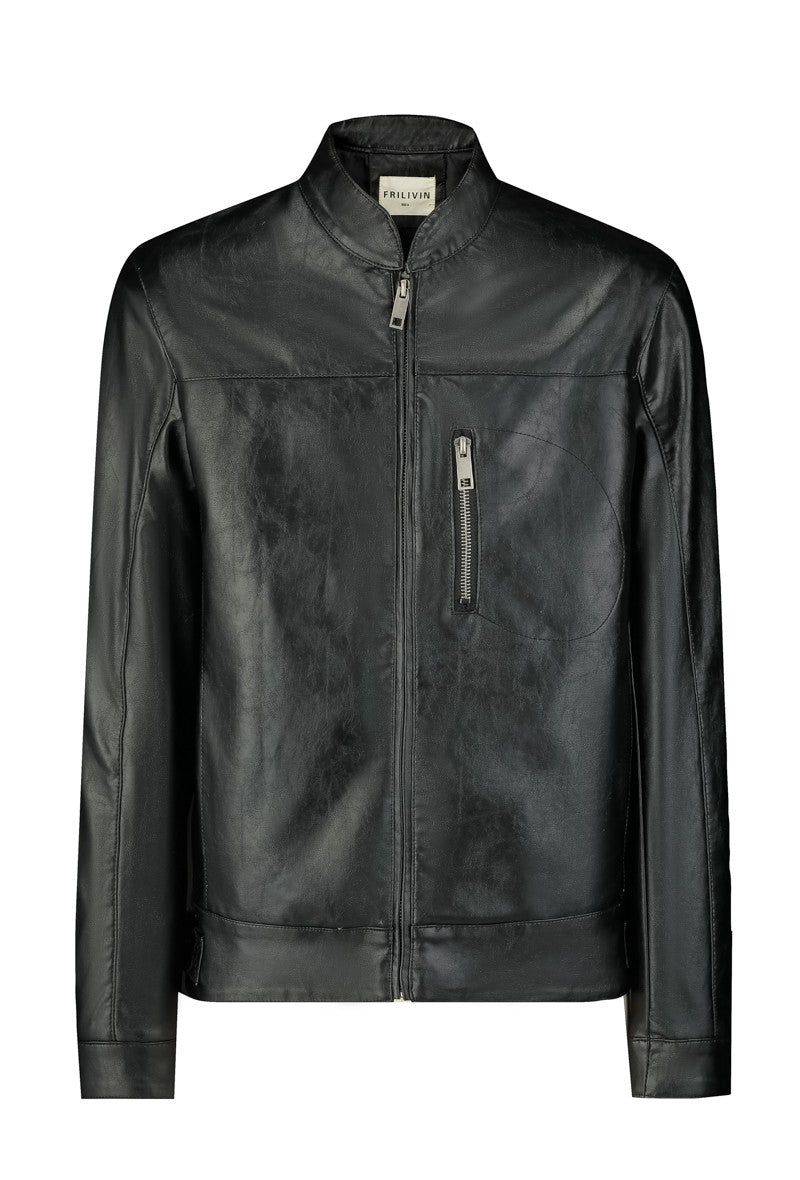 Blouson style biker - Frilivin