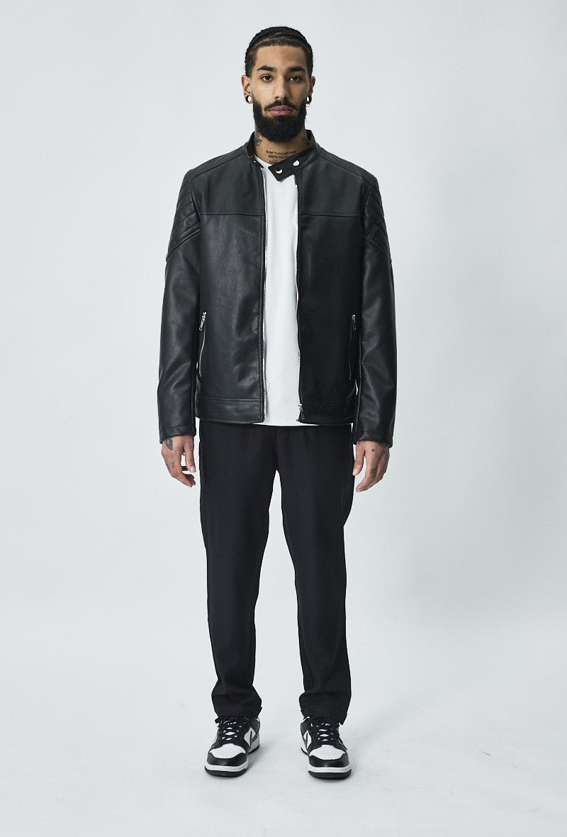 Blouson style biker - Frilivin