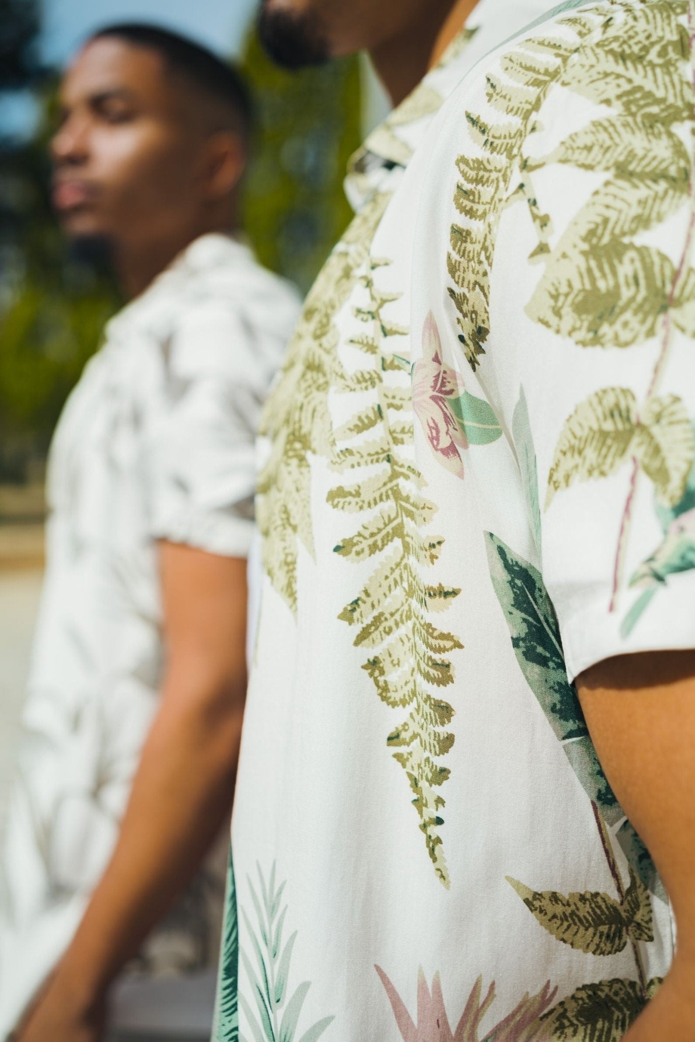 Chemise à motif fleuri - Frilivin