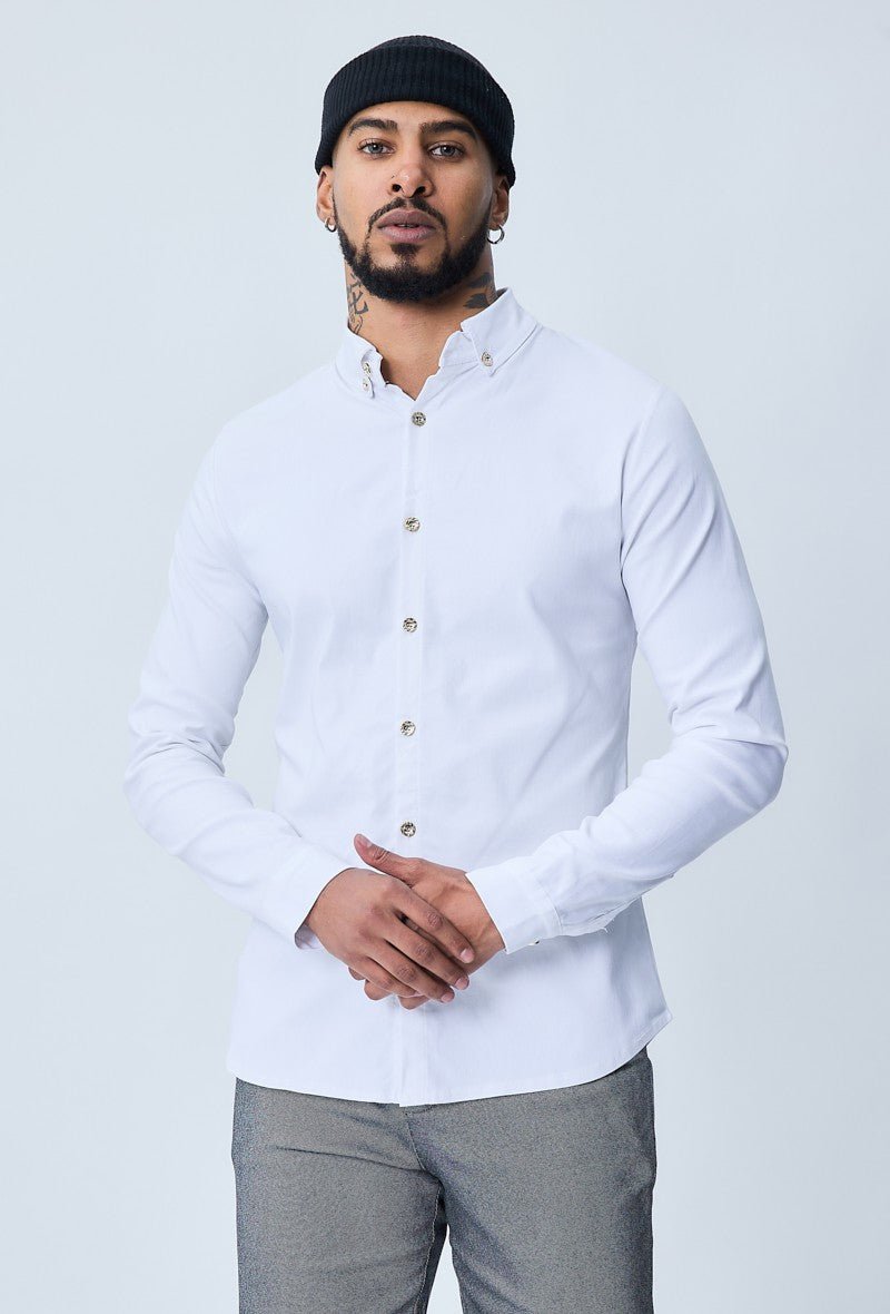 Chemise classique à boutons fantaisie - Frilivin