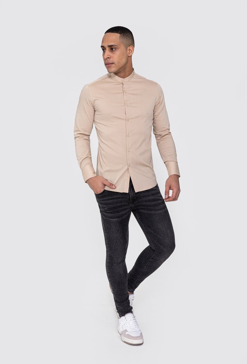 Chemise col mao - Frilivin