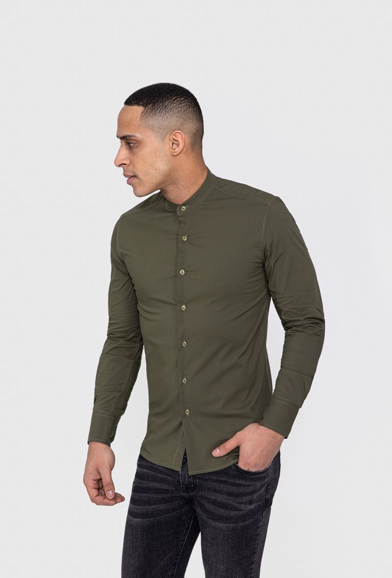 Chemise col mao - Frilivin