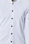 Chemise col mao à boutons fantaisie - Frilivin