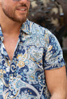 Chemise décontractée à motif fleuri - Frilivin