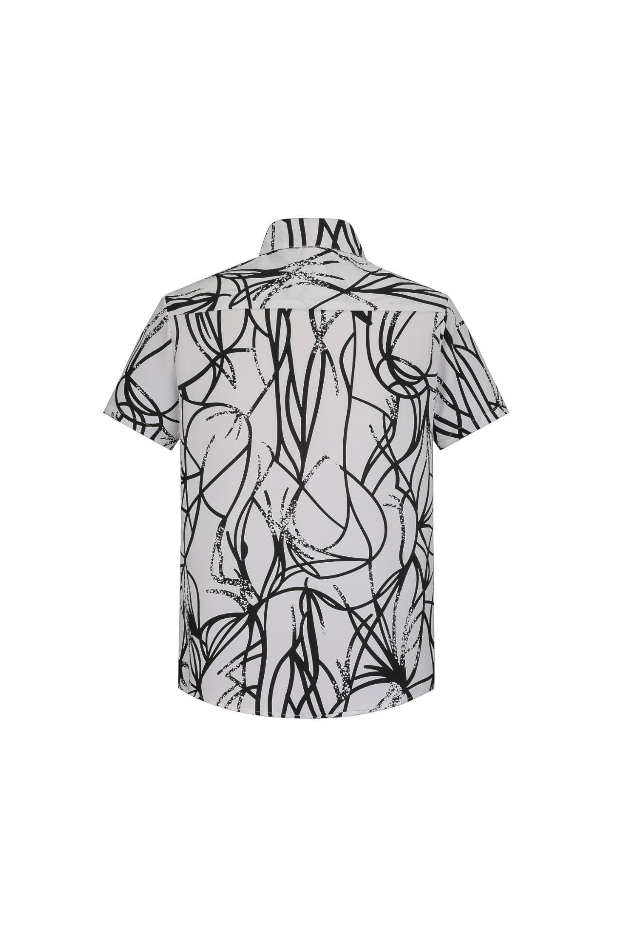 Chemise décontractée à motifs abstrait - Frilivin