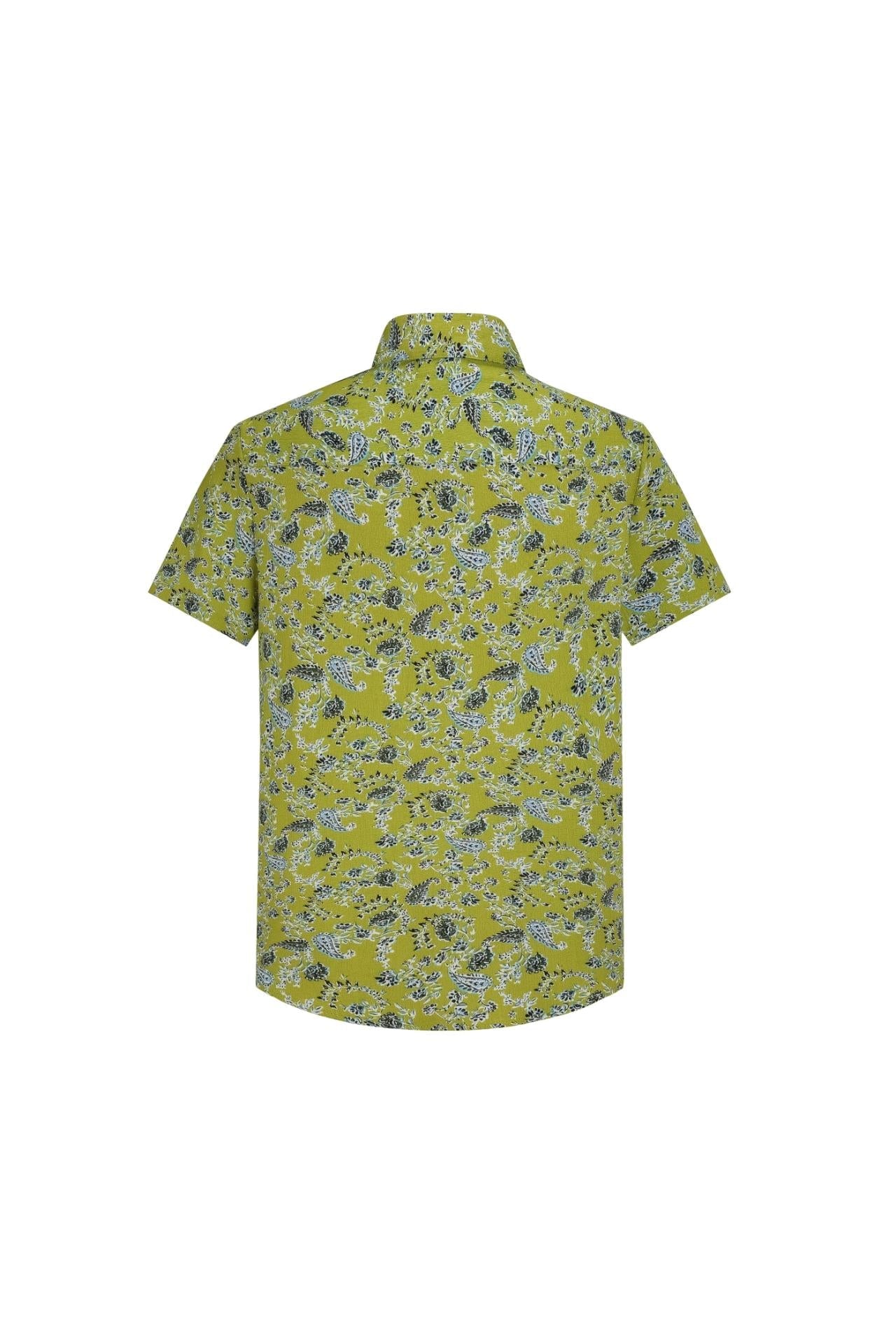 Chemise décontractée fleuri à poche - Frilivin