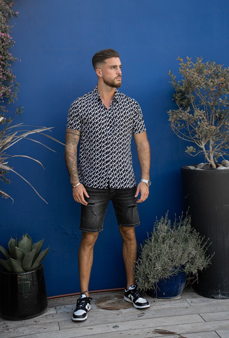 Chemise décontractée manches courtes - Frilivin