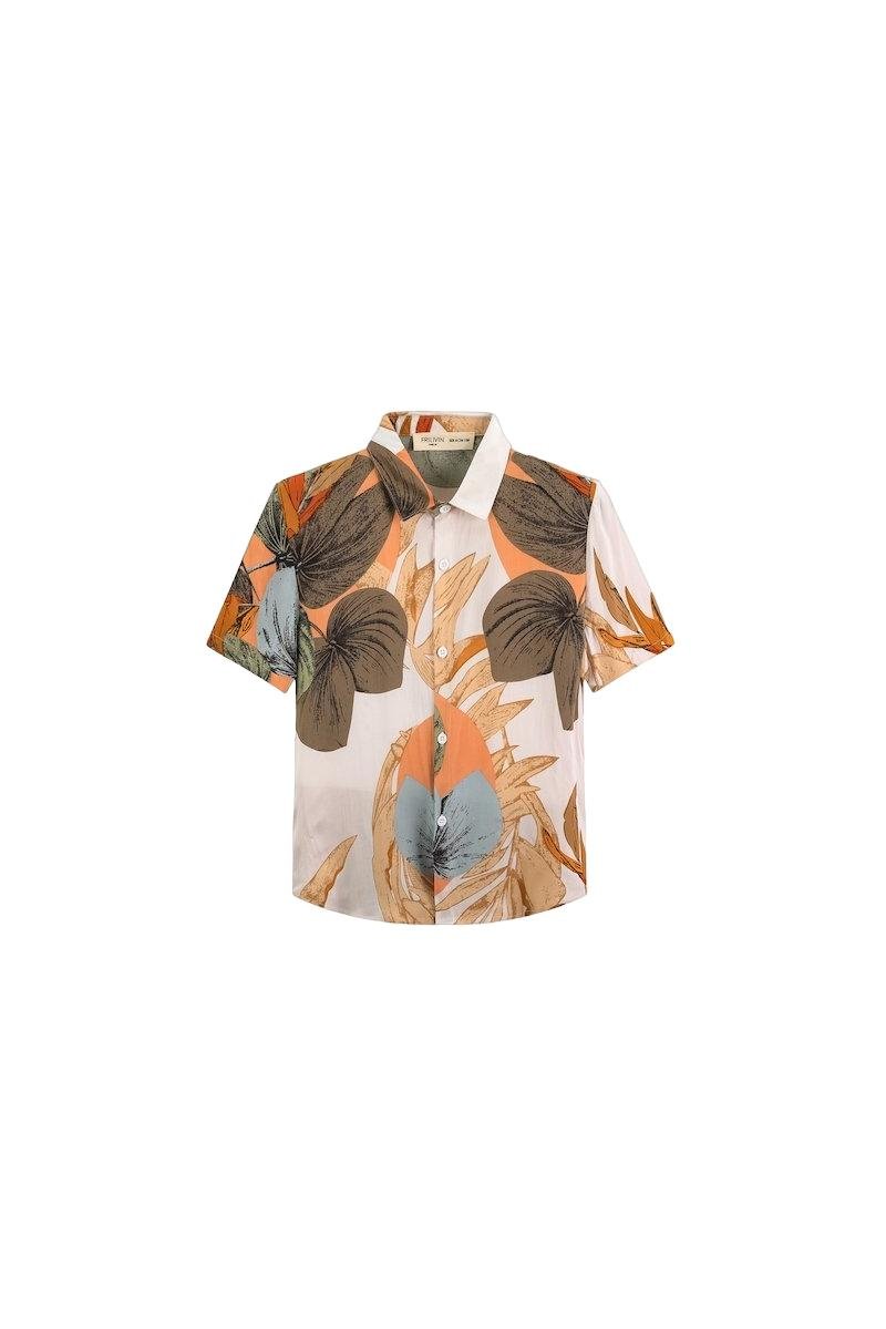 Chemise enfant manches courtes - Frilivin