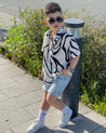 Chemise enfant motifs animalier - Frilivin