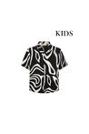 Chemise enfant motifs animalier - Frilivin