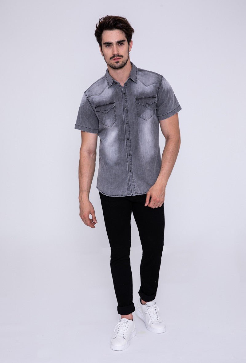 Chemise jean - Frilivin