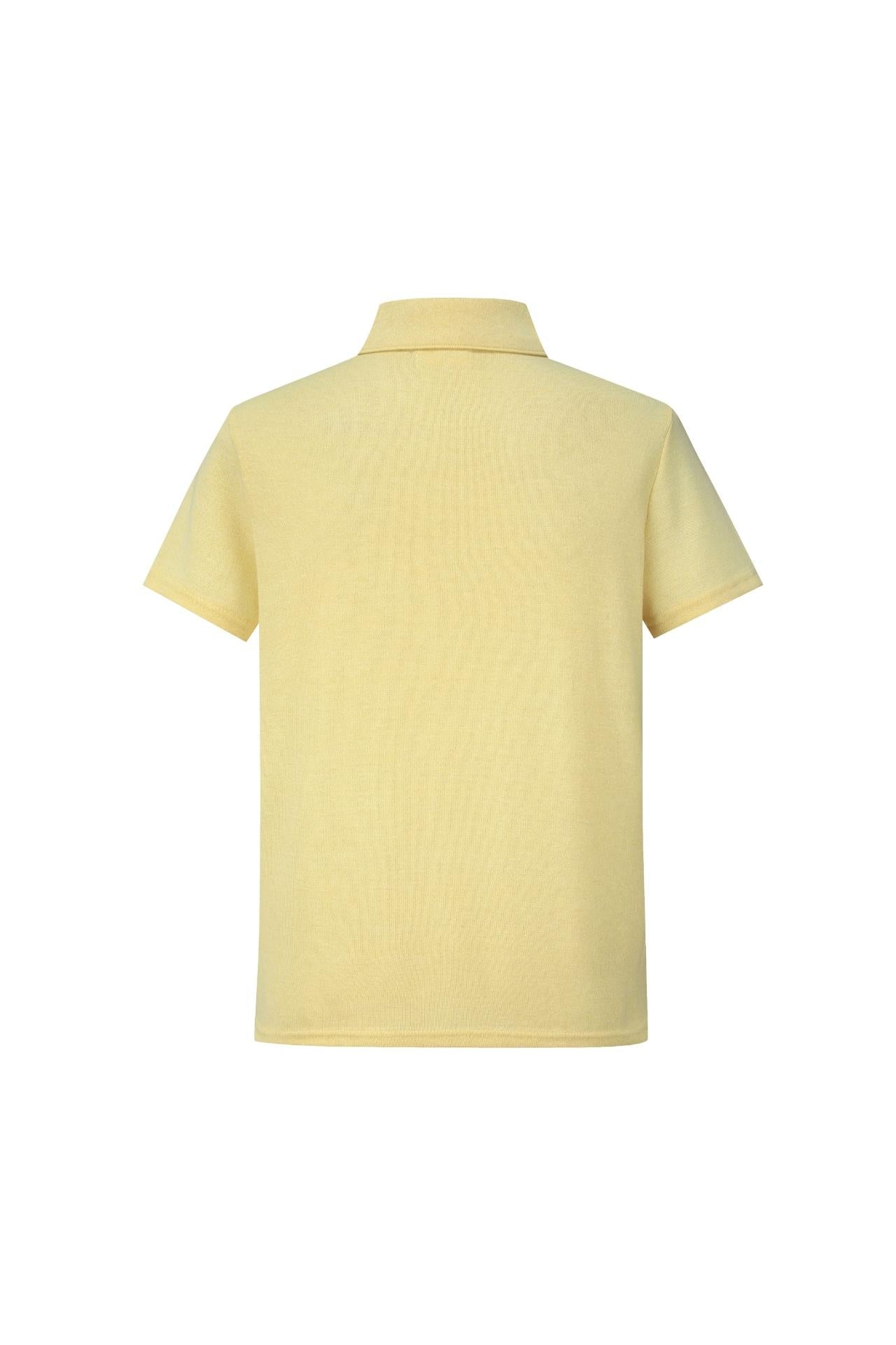 Chemise maille style bowling manches courtes - Frilivin