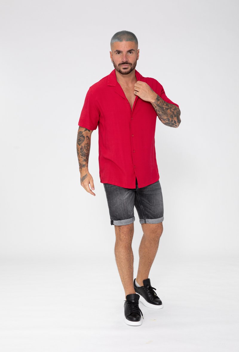 Chemise manches courtes décontractée - Frilivin