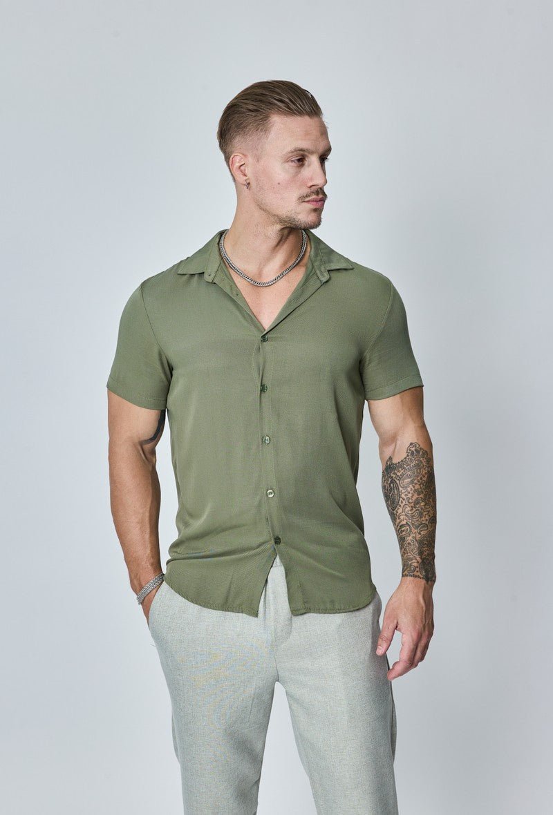 Chemise Homme à Manches Courtes Orvis - Taille XL - Vert Chemise Homme à Manches Courtes Orvis - Taille XL - Vert