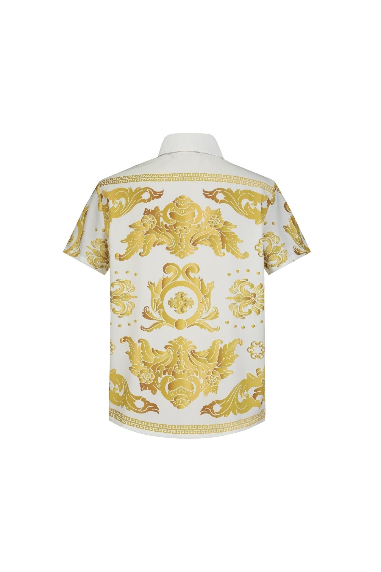 Chemise structurée à motifs baroque - Frilivin