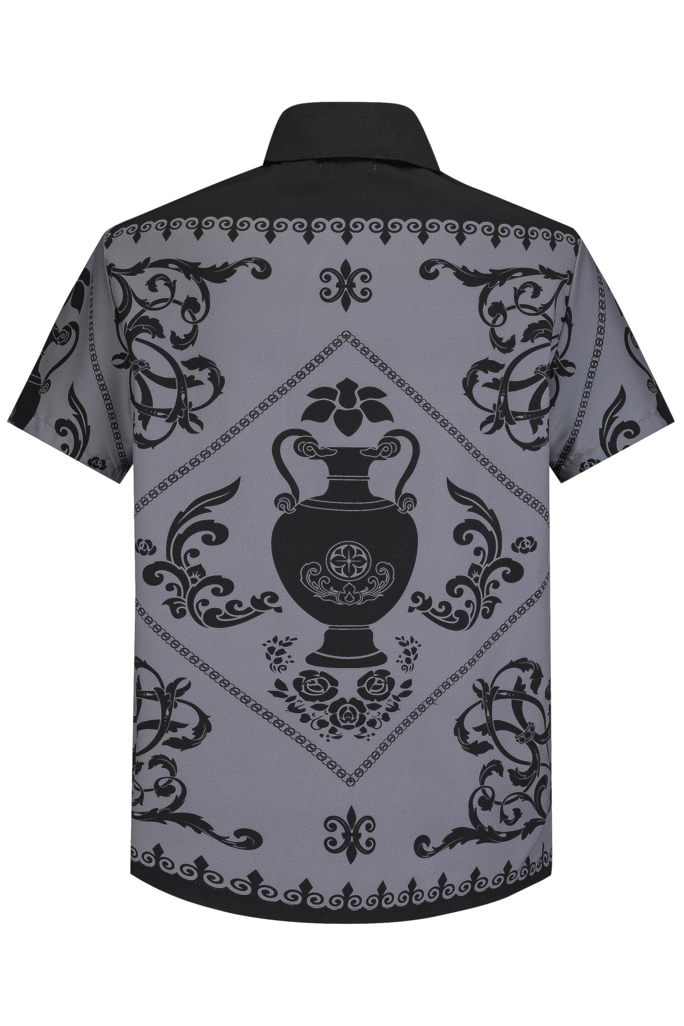 Chemise structurée à motifs baroque - Frilivin