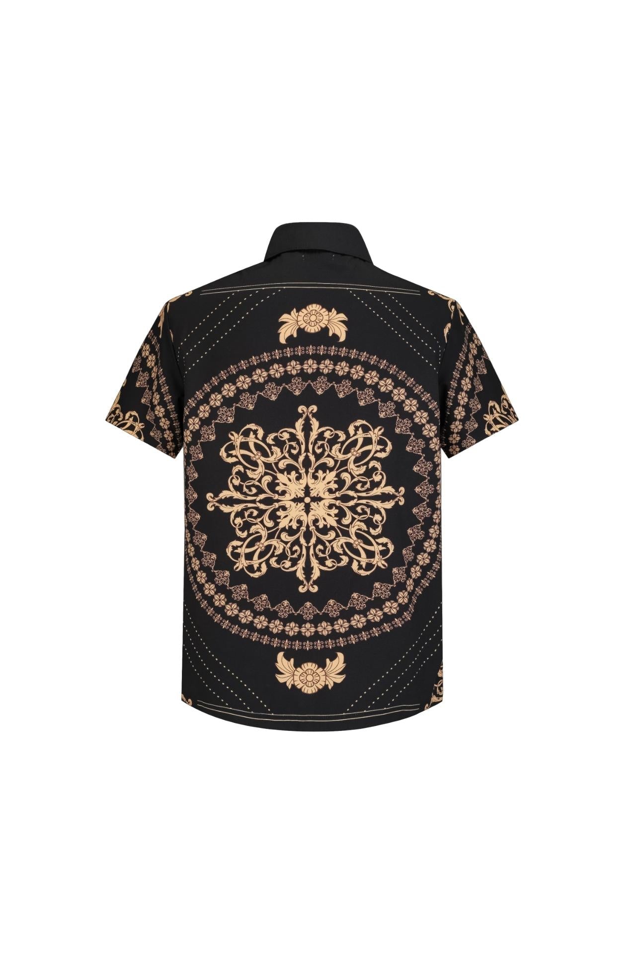 Chemise structurée à motifs baroque - Frilivin