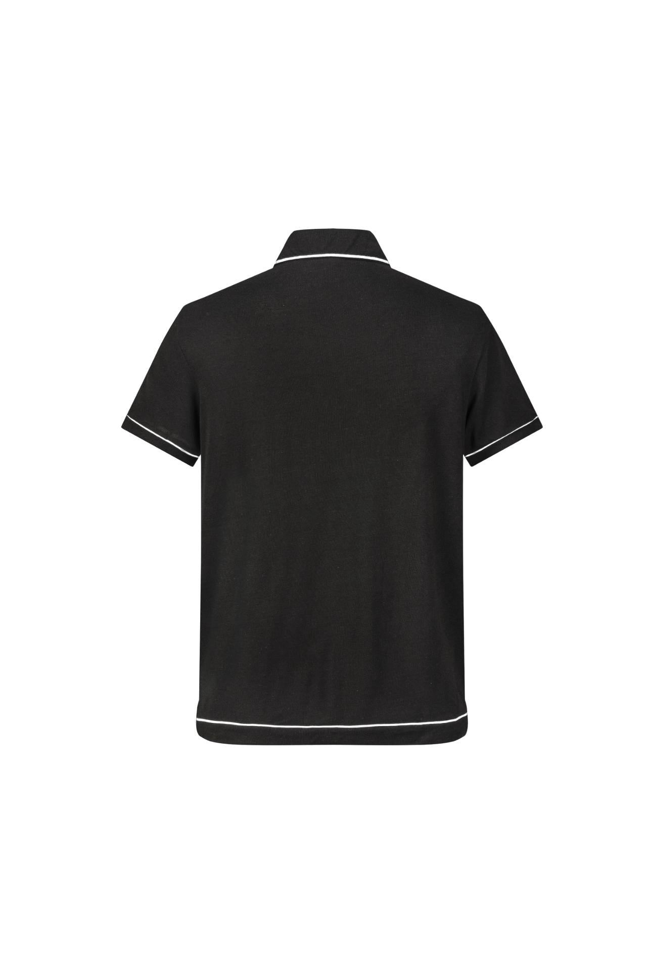 Chemise style bowling manches courtes - Frilivin