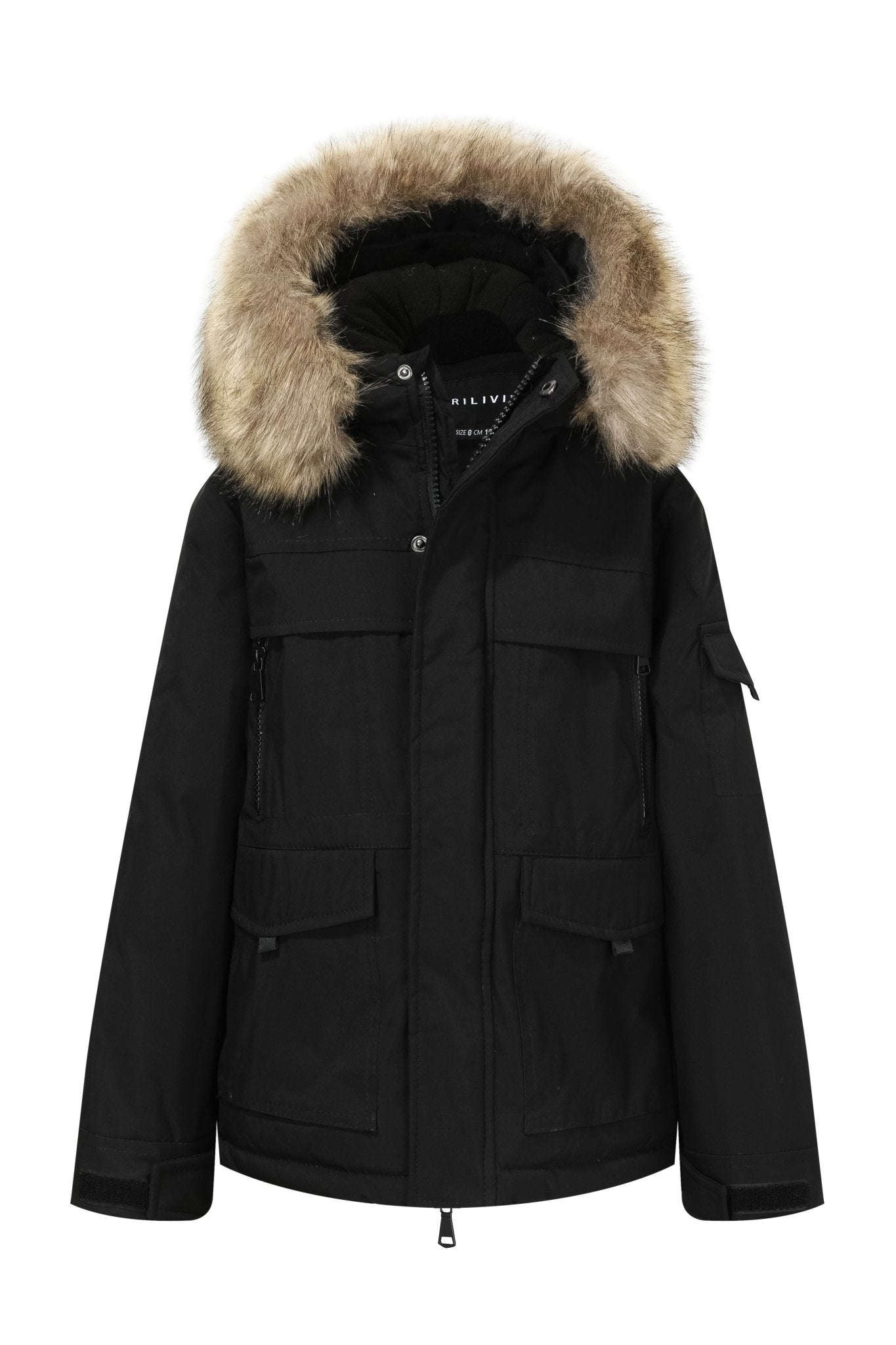 Veste en sales fourrure enfant