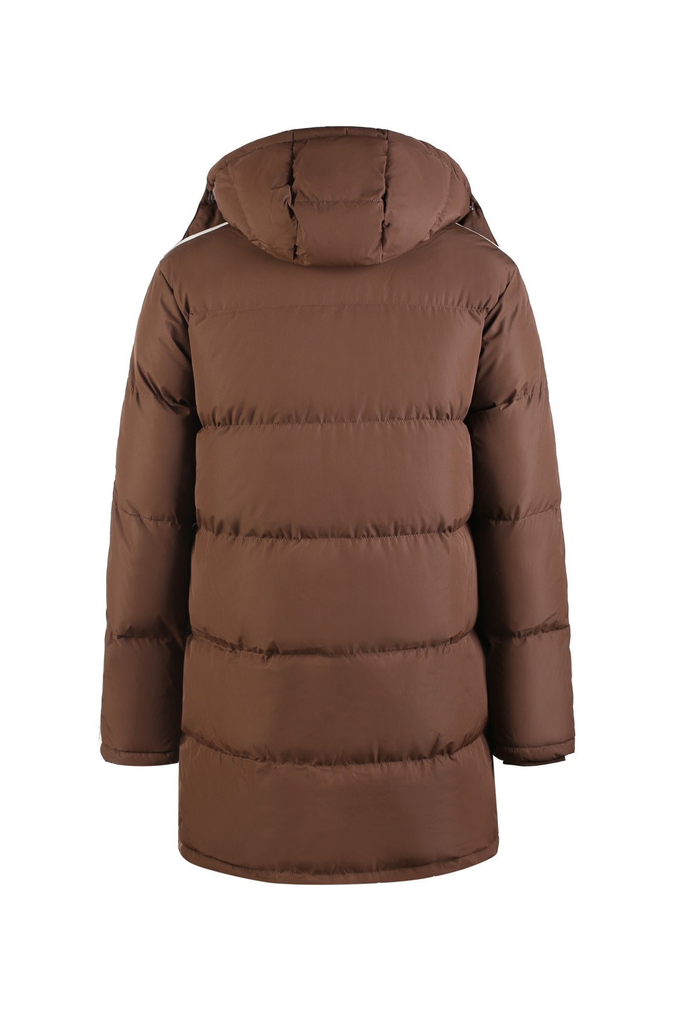 Doudoune longue boutonné à capuche - Frilivin