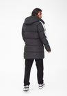 Doudoune longue boutonné à capuche - Frilivin